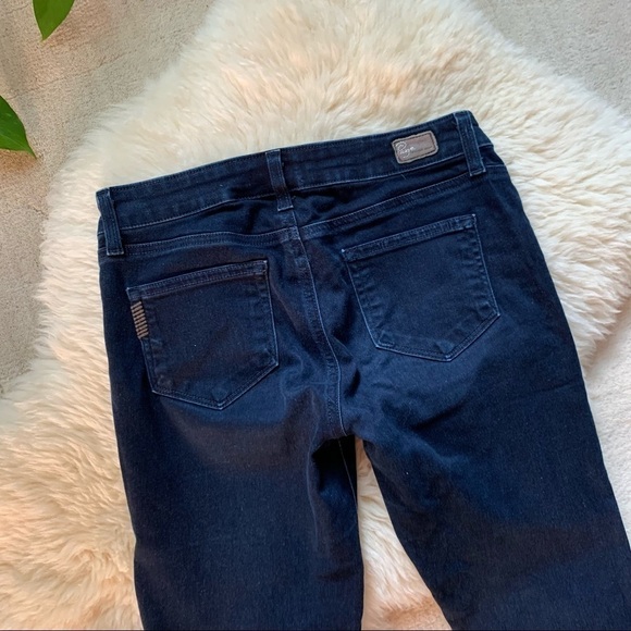 PAIGE Peg Skinny Dark Wash Stretch Jeans 26 - Picture 7 of 10